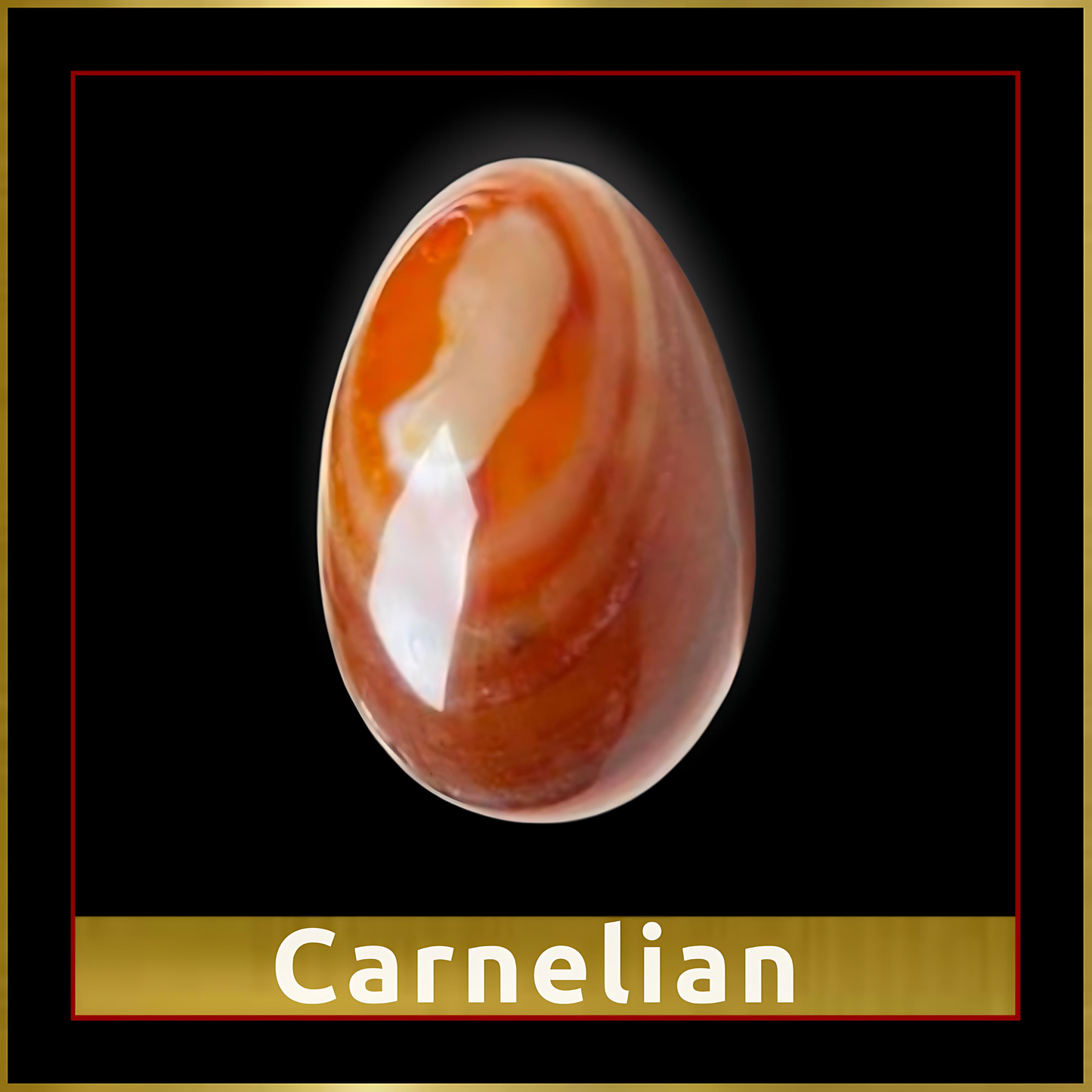CARNELIAN YONI EGG