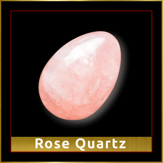 ROSE QUARTZ YONI EGG