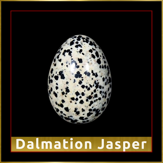 DALMATION JASPER YONI EGG